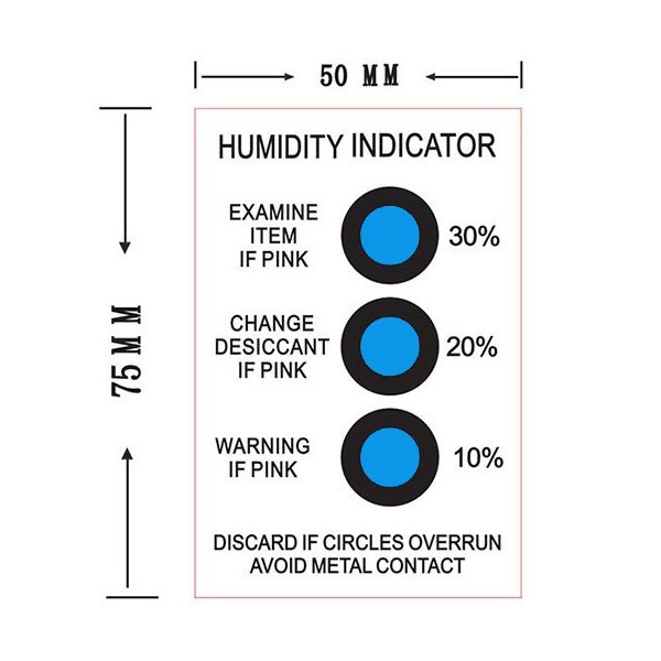3-Spot Humidity Indicator Card factory