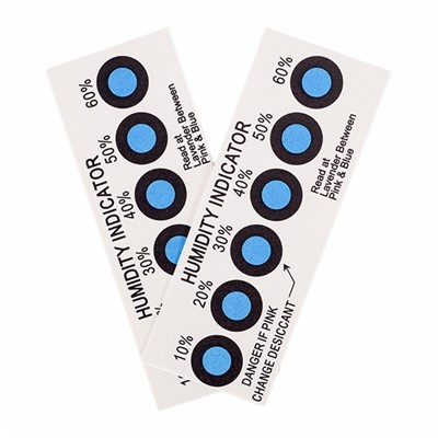 Targeta indicadora d'humitat de 6 punts