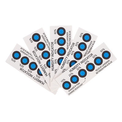 Targeta indicadora d'humitat sense diclorur de 6-spotcobalt